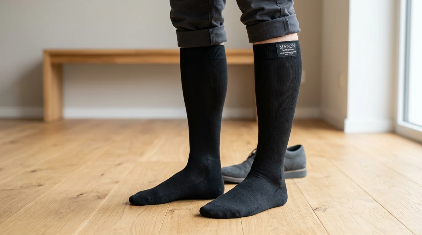 MANON Uomo, gambaletti a compressione graduata per lui
